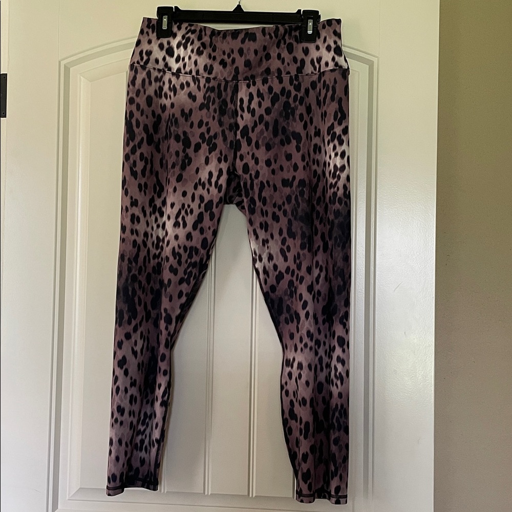 Fabletics Powerhold Leopard Print Leggings